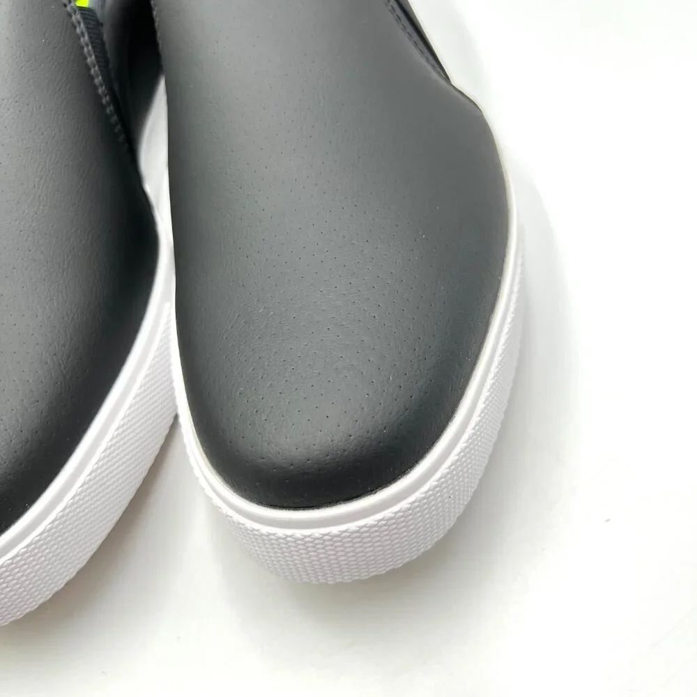 Puma Womens Size 11 Tustin Fusion‎ Black White Spikeless Golf Shoes Sneakers